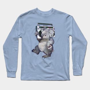 Boombox Koala Long Sleeve T-Shirt